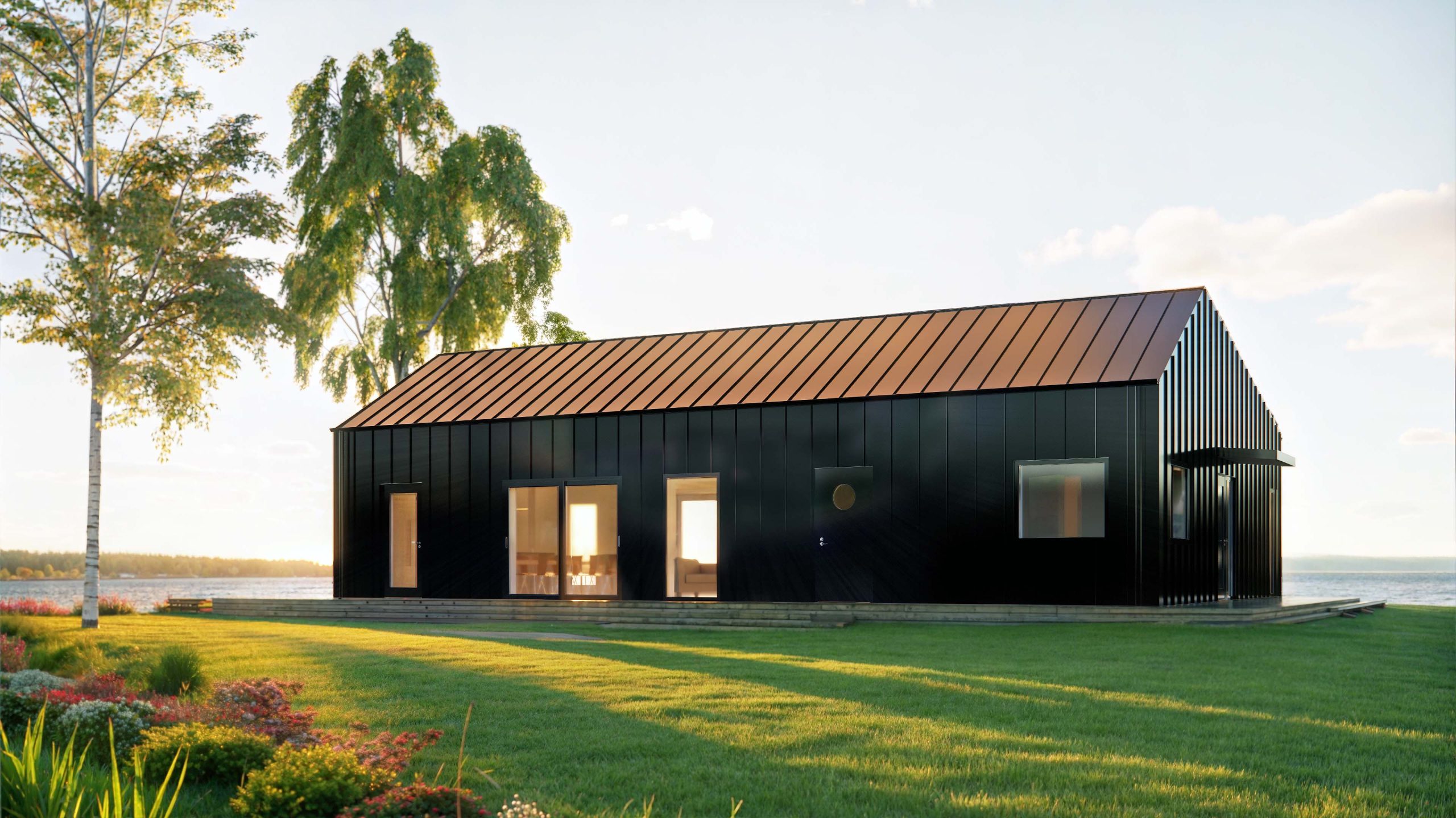 Exteriör Villa i Burvik - Studio Paredes AB