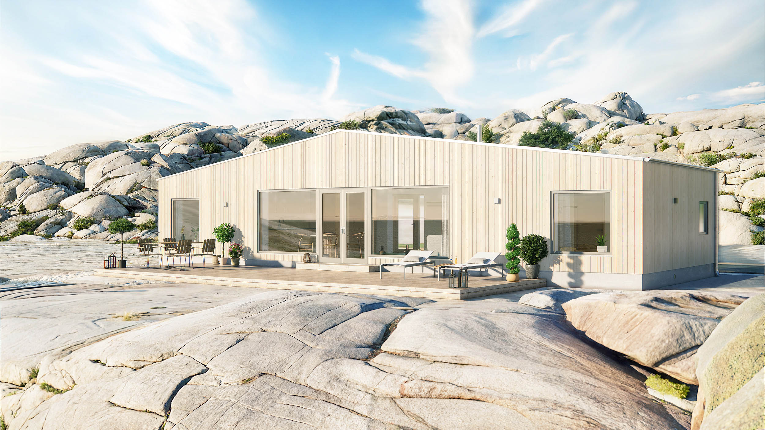 Exteriör Villa Rhombus - Studio Paredes AB